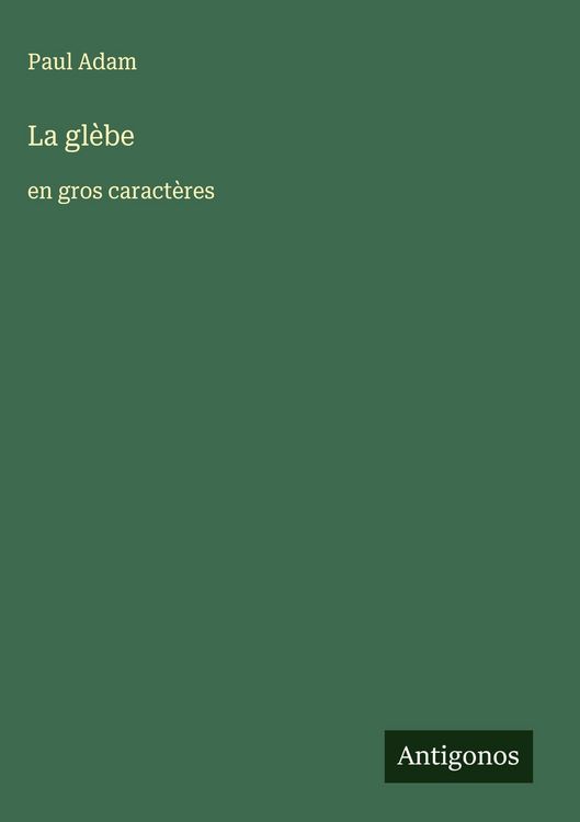 Produktbild: La gl&egrave;be