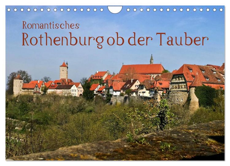 Produktbild: Romantisches Rothenburg ob der Tauber (Wandkalender 2026 DIN A4 quer), CALVENDO Monatskalender