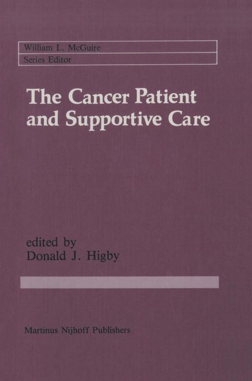 Produktbild: The Cancer Patient and Supportive Care
