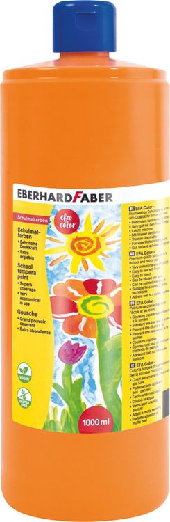 Produktbild: EFACOLOR Tempera 1000 ml kadiumorange