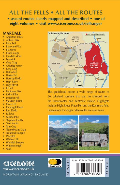 Produktbild: Walking the Lake District Fells - Mardale and the Far East