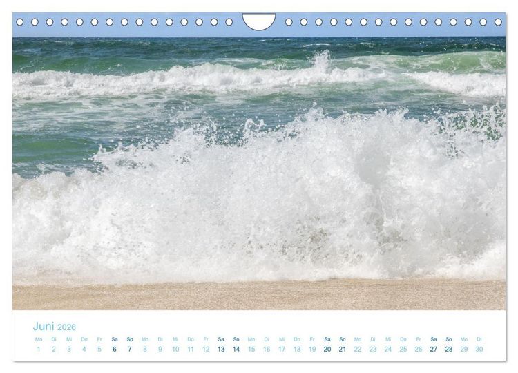 Produktbild: Mehr Nordsee (Wandkalender 2026 DIN A4 quer), CALVENDO Monatskalender