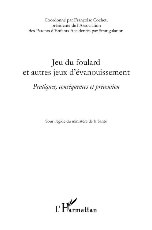Produktbild: Jeu du foulard et autres jeux d'evanouissement - pratiques,