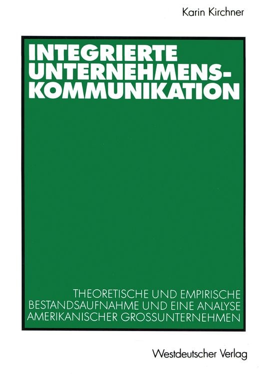 Produktbild: Integrierte Unternehmenskommunikation