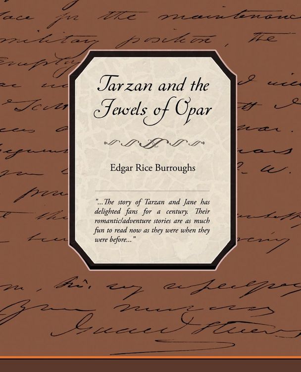 Produktbild: Tarzan and the Jewels of Opar