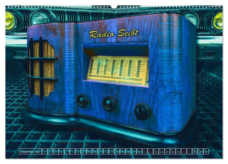 Produktbild: Lebensfreude Radio (Wandkalender 2026 DIN A2 quer), CALVENDO Monatskalender