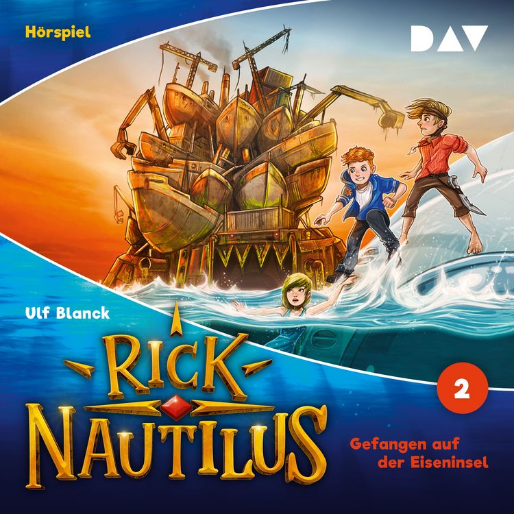 Produktbild: Rick Nautilus &ndash; Folge 2: Gefangen auf der Eiseninsel (H&ouml;rspiel)
