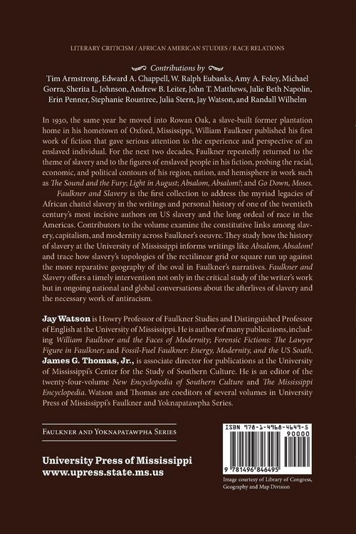 Produktbild: Faulkner and Slavery
