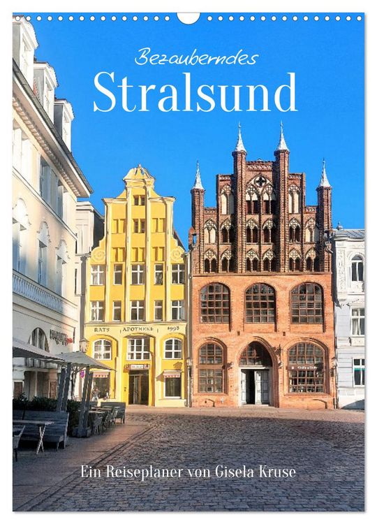 Produktbild: Bezauberndes Stralsund (Wandkalender 2026 DIN A3 hoch), CALVENDO Monatskalender
