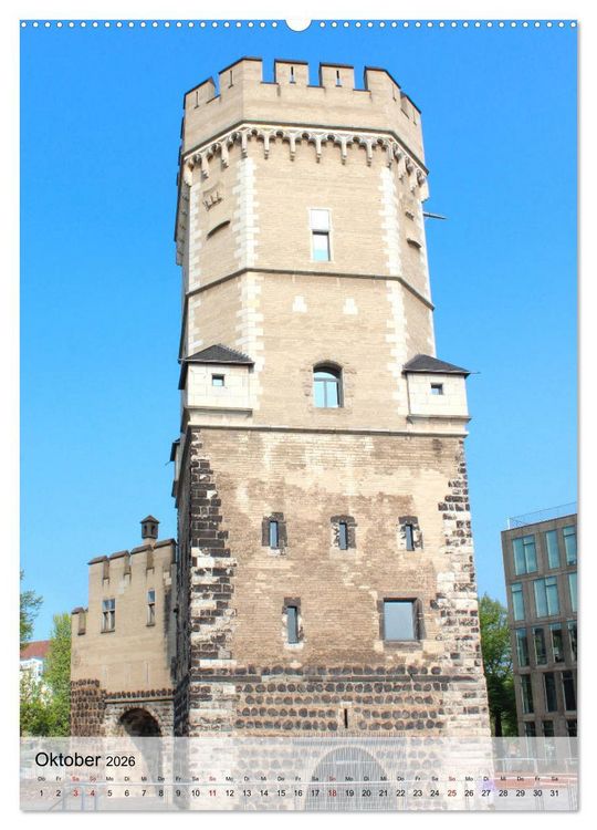 Produktbild: Geschichtstr&auml;chtiges K&ouml;ln (Wandkalender 2026 DIN A2 hoch), CALVENDO Monatskalender