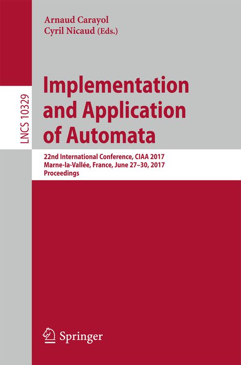 Produktbild: Implementation and Application of Automata