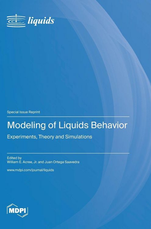 Produktbild: Modeling of Liquids Behavior