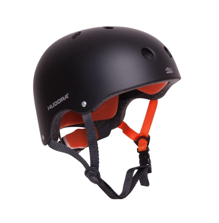 Produktbild: HUDORA 84104 - Skaterhelm, Skateboard-Helm, Scooter-Helm, Fahrrad-Helm, Gr. 56-60, anthrazit