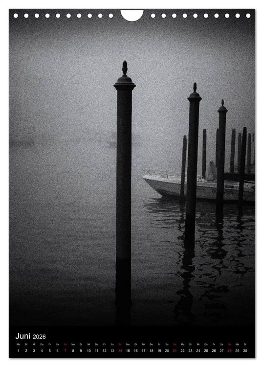 Produktbild: Venice Noir - Das etwas andere Venedig (Wandkalender 2026 DIN A4 hoch), CALVENDO Monatskalender