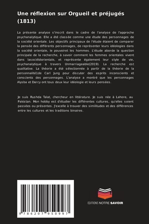 Produktbild: Une r&eacute;flexion sur Orgueil et pr&eacute;jug&eacute;s (1813)