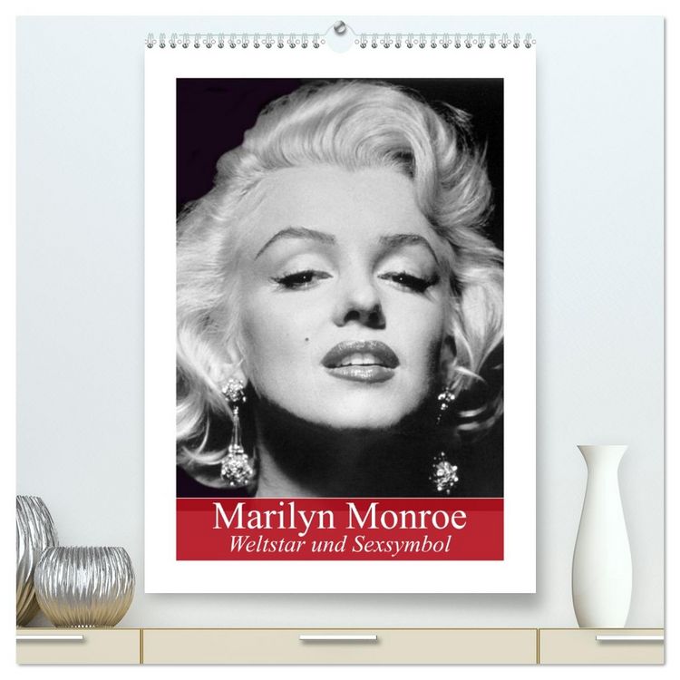 Produktbild: Marilyn Monroe. Weltstar und Sexsymbol (hochwertiger Premium Wandkalender 2026 DIN A2 hoch), Kunstdruck in Hochglanz