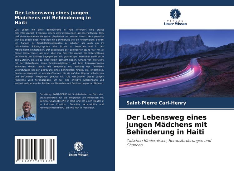 Produktbild: Der Lebensweg eines jungen M&auml;dchens mit Behinderung in Haiti
