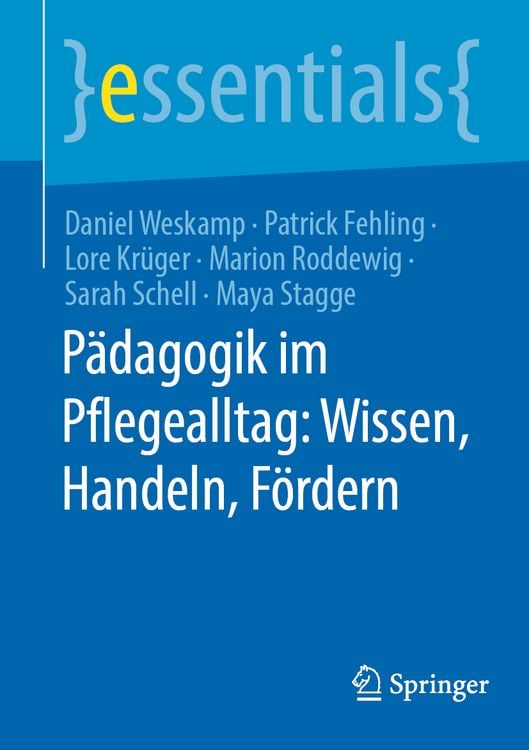 Produktbild: Pädagogik im Pflegealltag: Wissen, Handeln, Fördern