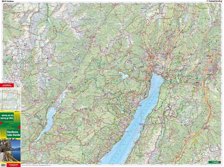 Produktbild: freytag & berndt Wanderkarte WKI 01 Gardasee 1:50.000