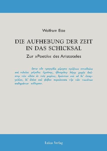 Produktbild: Die Aufhebung der Zeit in das Schicksal