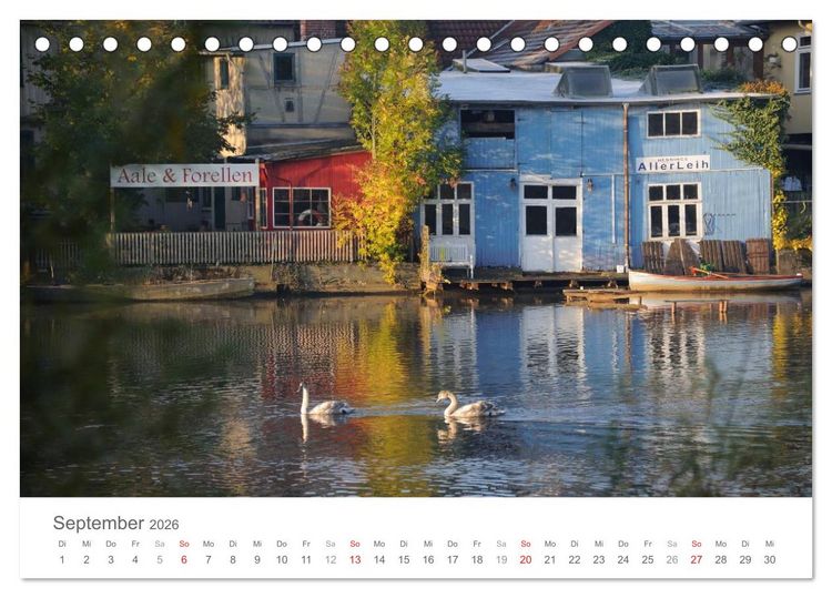 Produktbild: CELLE entdecken (Tischkalender 2026 DIN A5 quer), CALVENDO Monatskalender