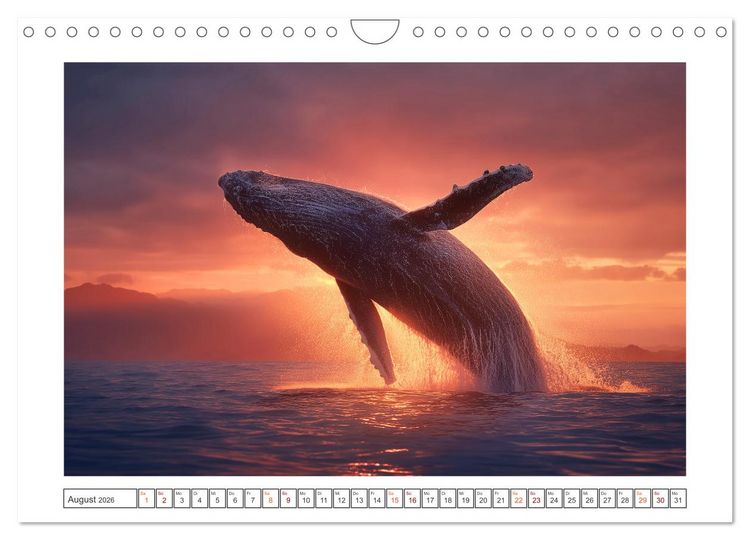 Produktbild: Magie der Wildnis (Wandkalender 2026 DIN A4 quer), CALVENDO Monatskalender