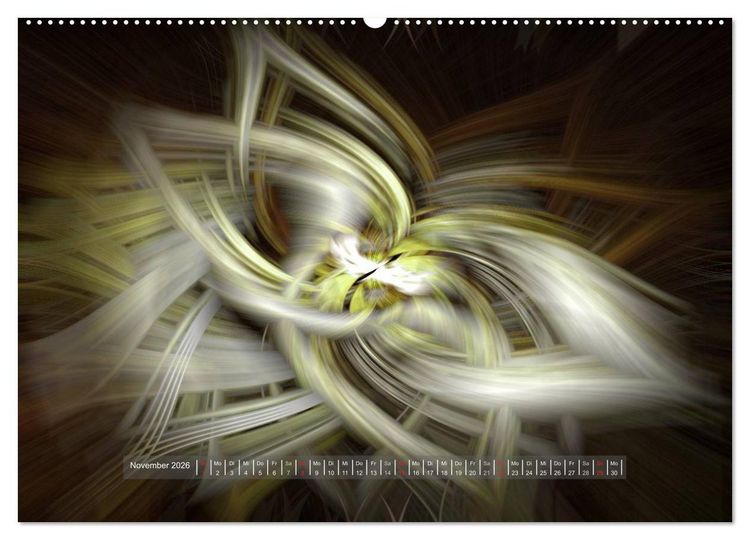 Produktbild: Zen der Farben - Meditative Bilder (hochwertiger Premium Wandkalender 2026 DIN A2 quer), Kunstdruck in Hochglanz