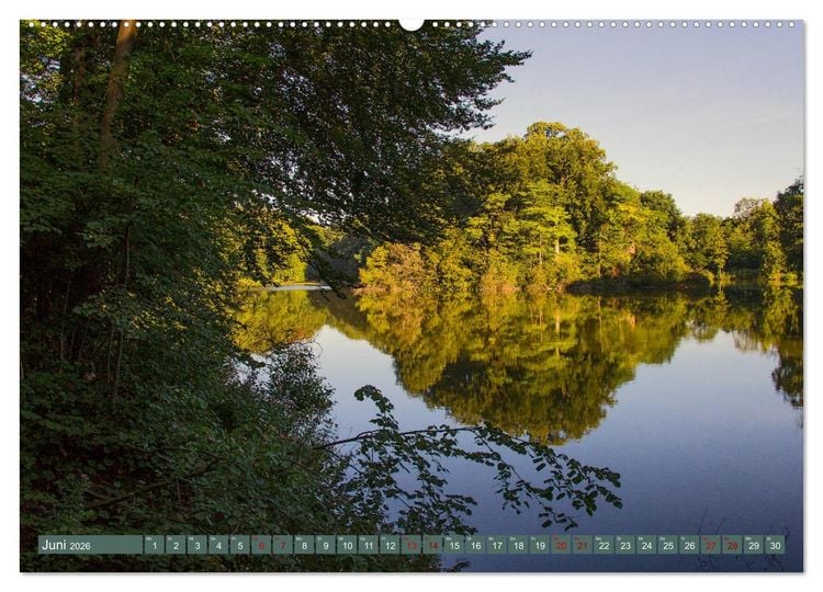 Produktbild: Das Steinfurter Bagno im Wandel der Jahreszeiten (hochwertiger Premium Wandkalender 2026 DIN A2 quer), Kunstdruck in Hochglanz