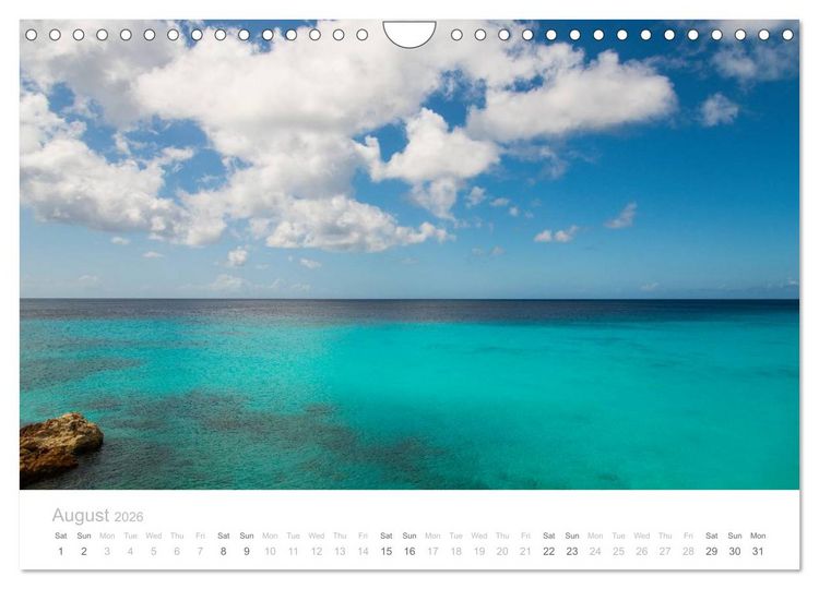 Produktbild: Curacao - Tropical Island (Wall Calendar 2026 DIN A4 landscape), CALVENDO 12 Month Wall Calendar