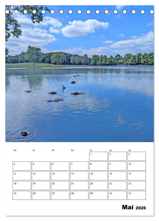 Produktbild: K&ouml;ln und D&uuml;sseldorf - Stadtmomente am Rhein (Tischkalender 2026 DIN A5 hoch), CALVENDO Monatskalender