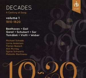 Produktbild: Decades-A Century of Song,vol.1,1810-1820