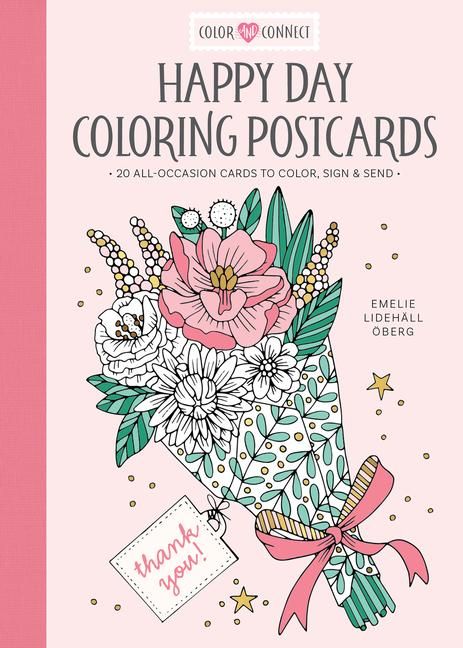 Produktbild: Happy Day Coloring Postcards
