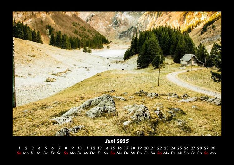 Produktbild: Naturlandschaften 2025 Fotokalender DIN A3