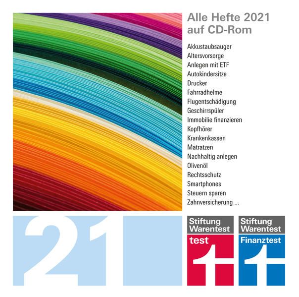 Produktbild: test + Finanztest Archiv CD-Rom 2021