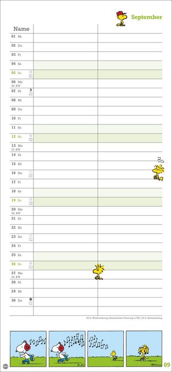 Produktbild: Peanuts Planer Wir zwei 2027