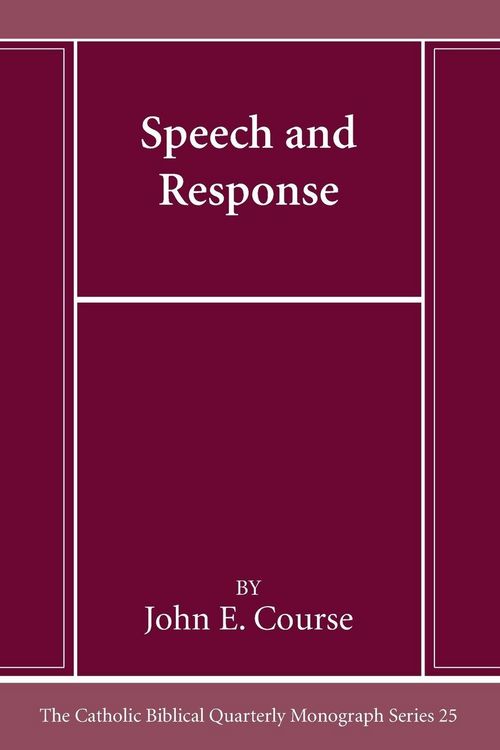 Produktbild: Speech and Response