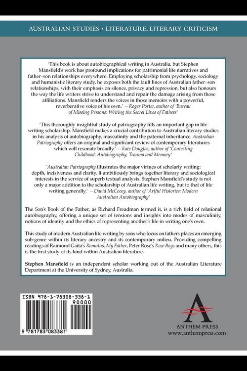 Produktbild: Australian Patriography