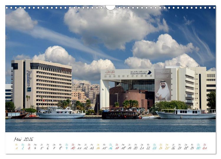 Produktbild: Dubai, die Stadt der Superlative. (Wandkalender 2026 DIN A3 quer), CALVENDO Monatskalender