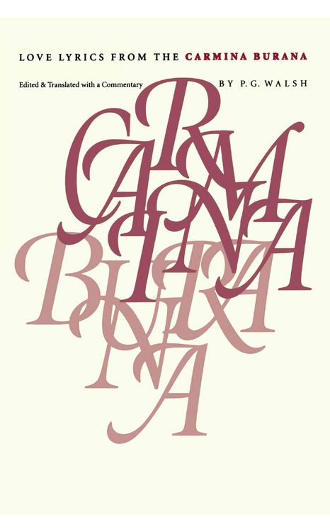 Produktbild: Love Lyrics from the Carmina Burana