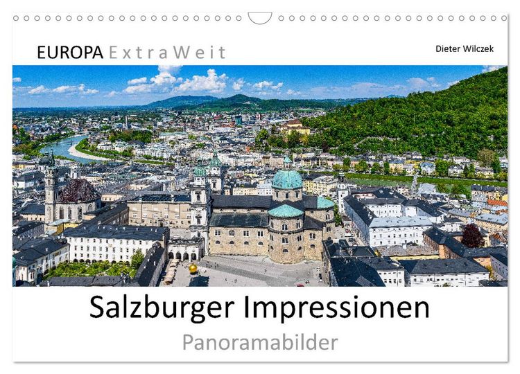 Produktbild: Salzburger Impressionen - Panoramabilder (Wandkalender 2026 DIN A3 quer), CALVENDO Monatskalender