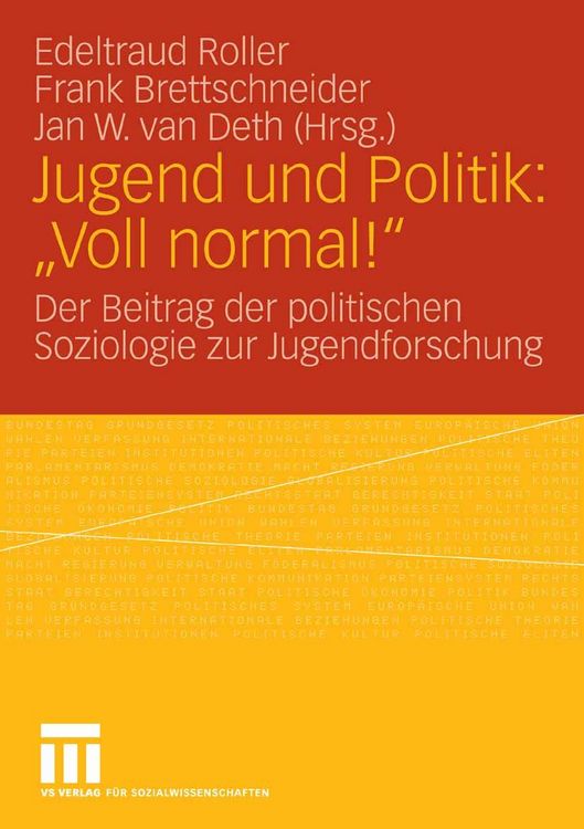 Produktbild: Jugend und Politik: "Voll normal!"