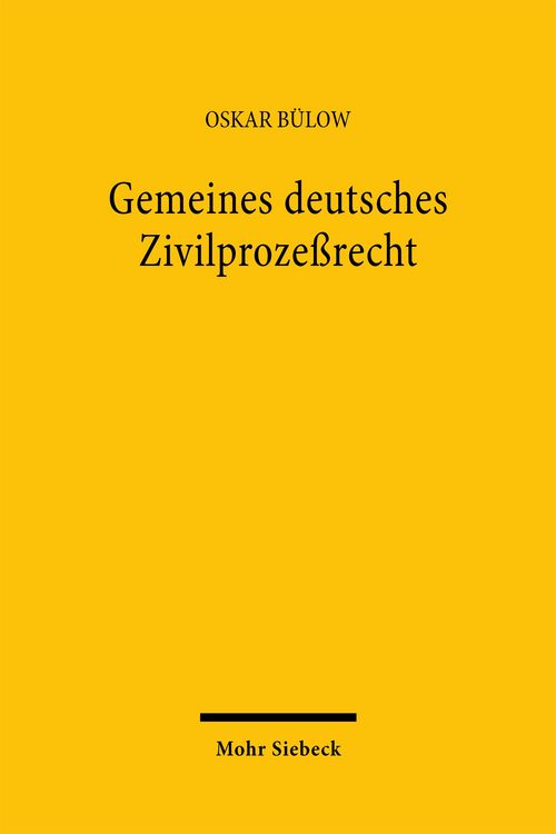 Produktbild: Gemeines deutsches Zivilproze&szlig;recht