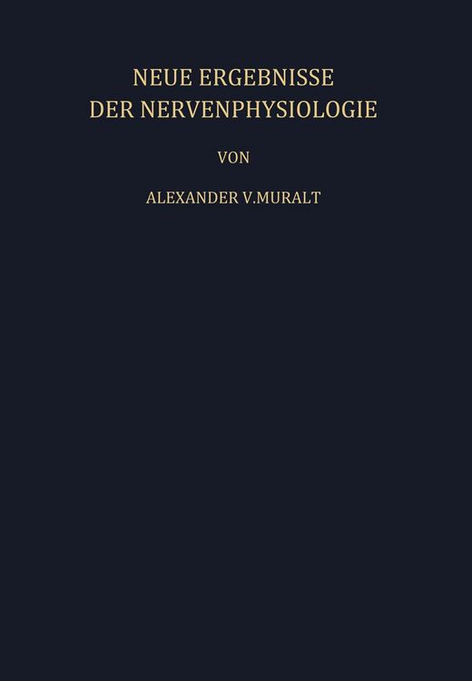 Produktbild: Neue Ergebnisse der Nervenphysiologie