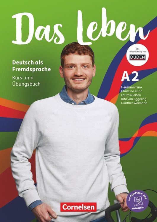 Produktbild: Das Leben A2: Gesamtband - Kurs- und Übungsbuch mit interaktiven Übungen auf scook.de