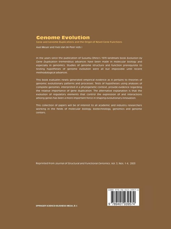 Produktbild: Genome Evolution