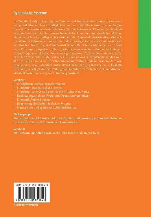 Produktbild: Dynamische Systeme