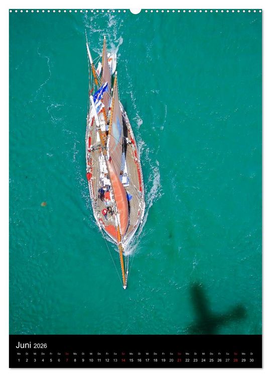 Produktbild: Segelschiffe von damals (hochwertiger Premium Wandkalender 2026 DIN A2 hoch), Kunstdruck in Hochglanz