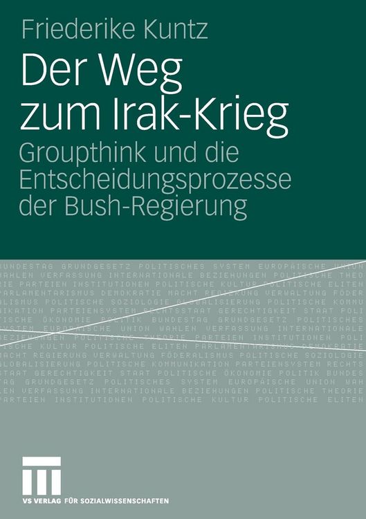 Produktbild: Der Weg zum Irak-Krieg