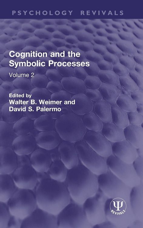 Produktbild: Cognition and the Symbolic Processes
