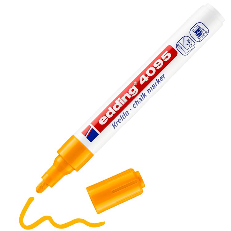Produktbild: edding Kreidemarker 4095 neonorange 2-3mm